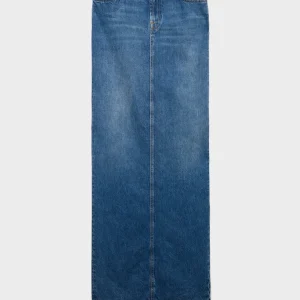 FULL LENGTH SKIRT in Denim Midtown