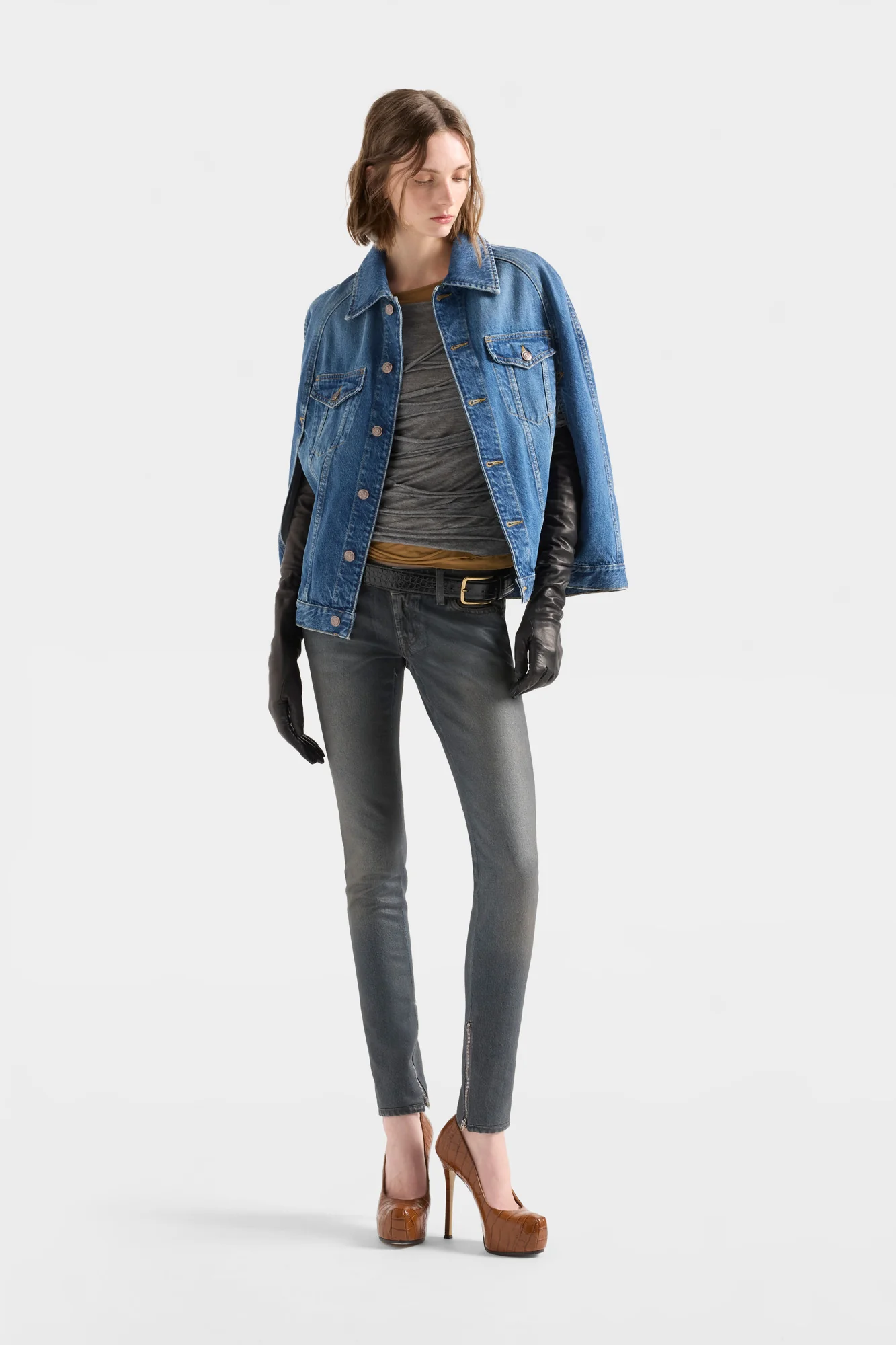 Y2K SKINNY in Denim Nolita - Image 2
