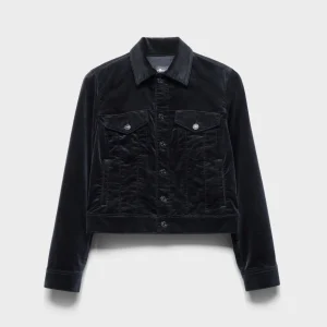 ADI TRUCKER JACKET in Velvet Black