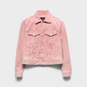 ADI TRUCKER JACKET in Corduroy Blushing