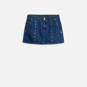 MANKIND Milly Studded Mini Skirt in Le Blue