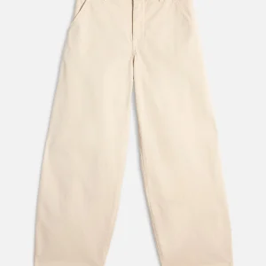 Comfort Twill Bonnie Barrel Leg in Creme
