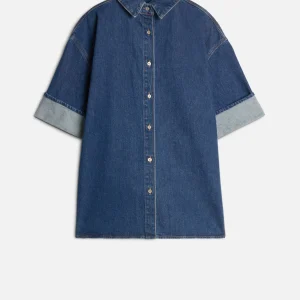 MANKIND Nina Cuffed Overshirt in Radar