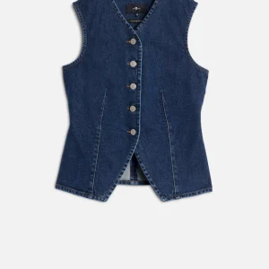 LADY VEST in Comfort Indiglow