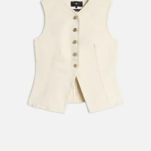 LADY VEST in Comfort Moondust