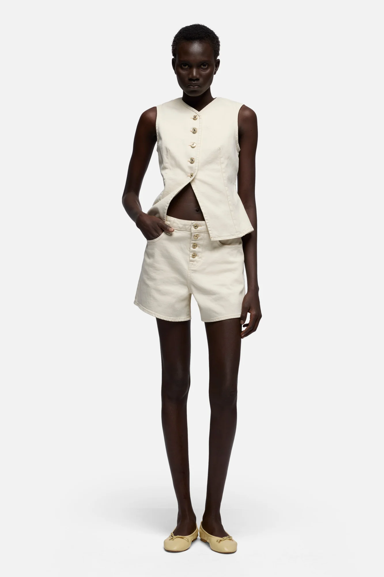 LADY VEST in Comfort Moondust - Image 2