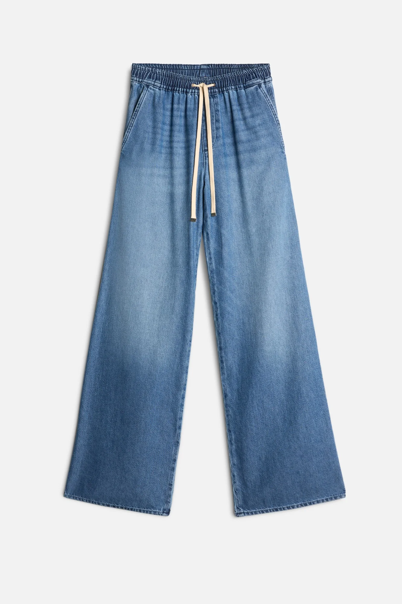 Weightless Wide Leg Denim Pant in Hilo