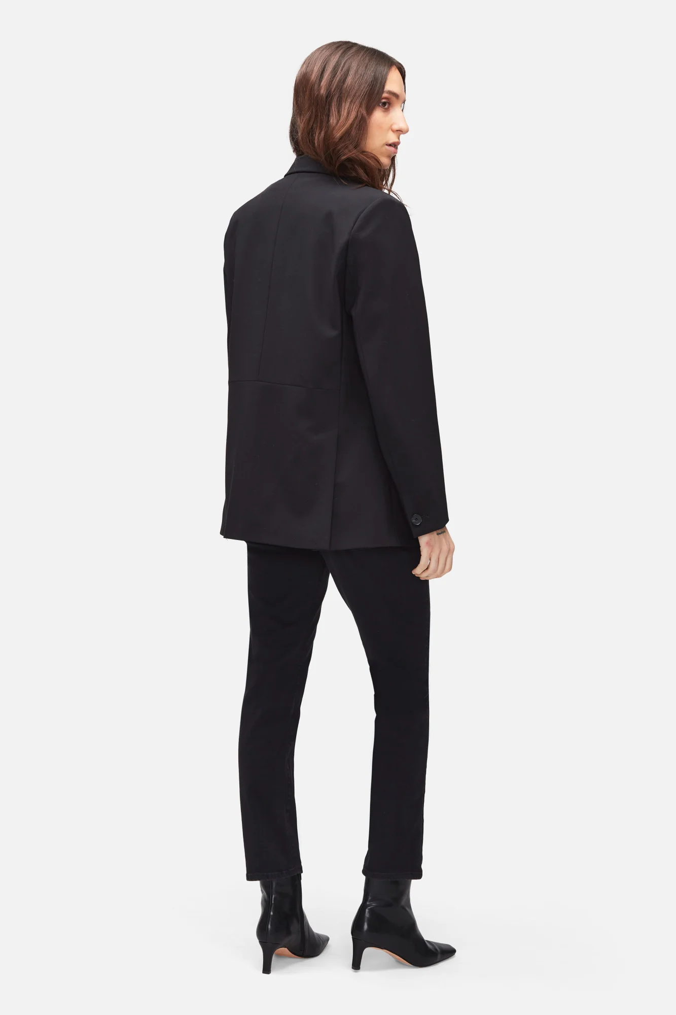 STRAIGHT MATERNITY in Slim Illusion Luxe Gravity - Image 4