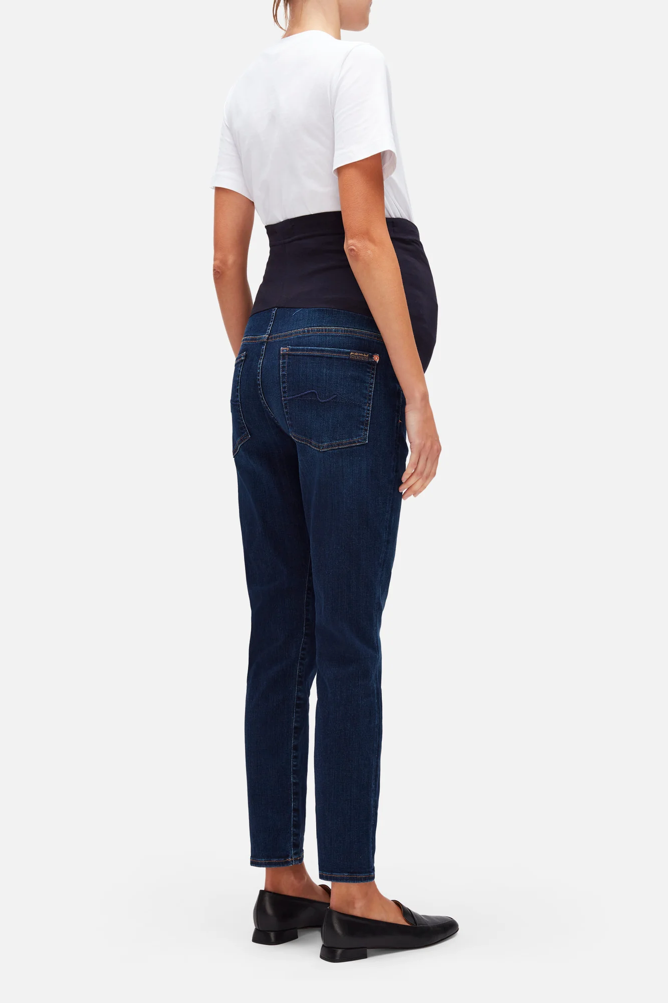 STRAIGHT MATERNITY in Slim Illusion Luxe Starlight - Image 5