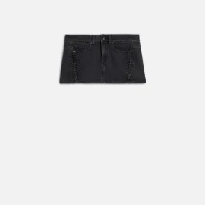 MANKIND Twisted Cherry Skirt in Thunderstorm