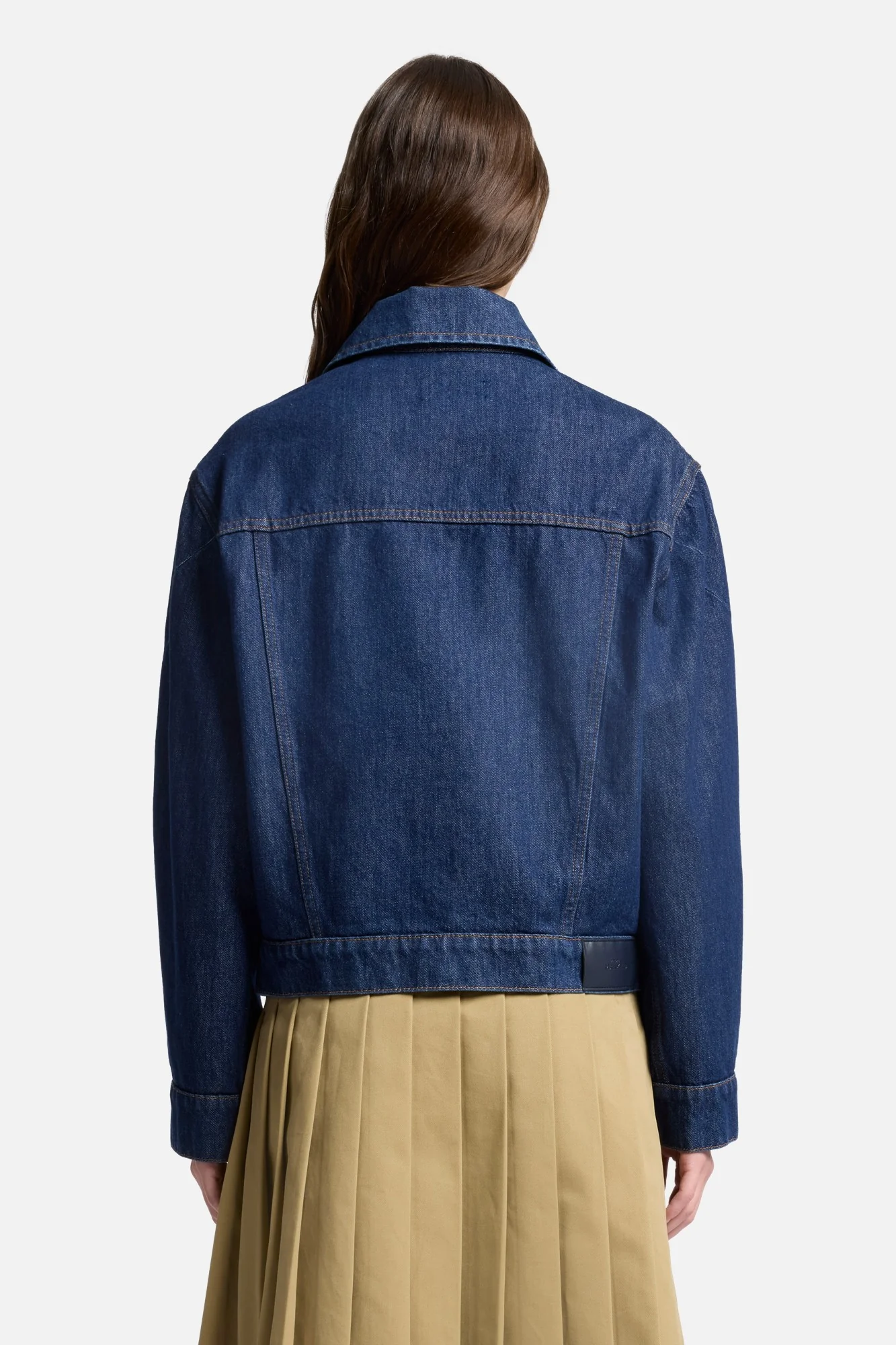 MANKIND Twisted Trucker Jacket in Blue Petal - Image 5