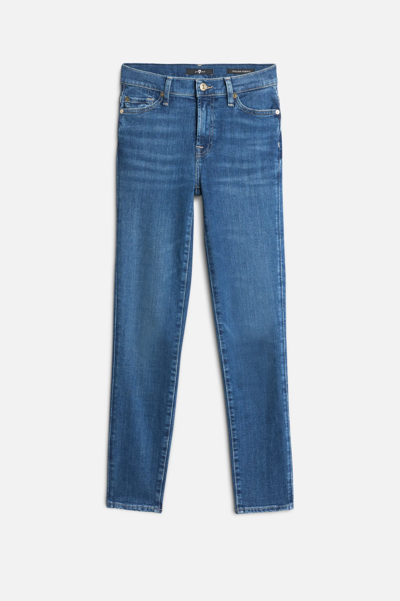 HIGH WAIST SKINNY CROP in Slim Illusion Saturday