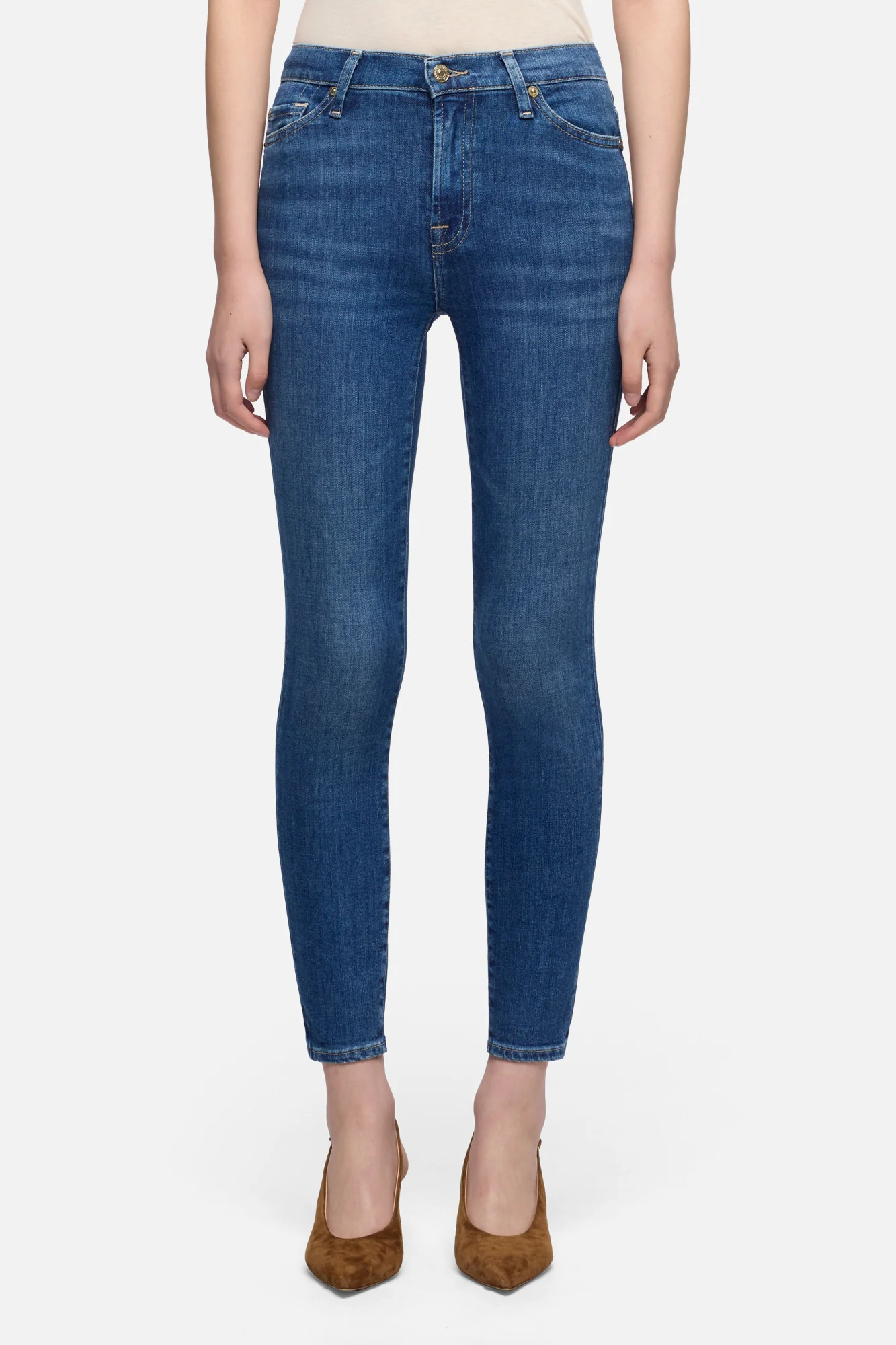 HIGH WAIST SKINNY CROP in Slim Illusion Saturday - Image 3
