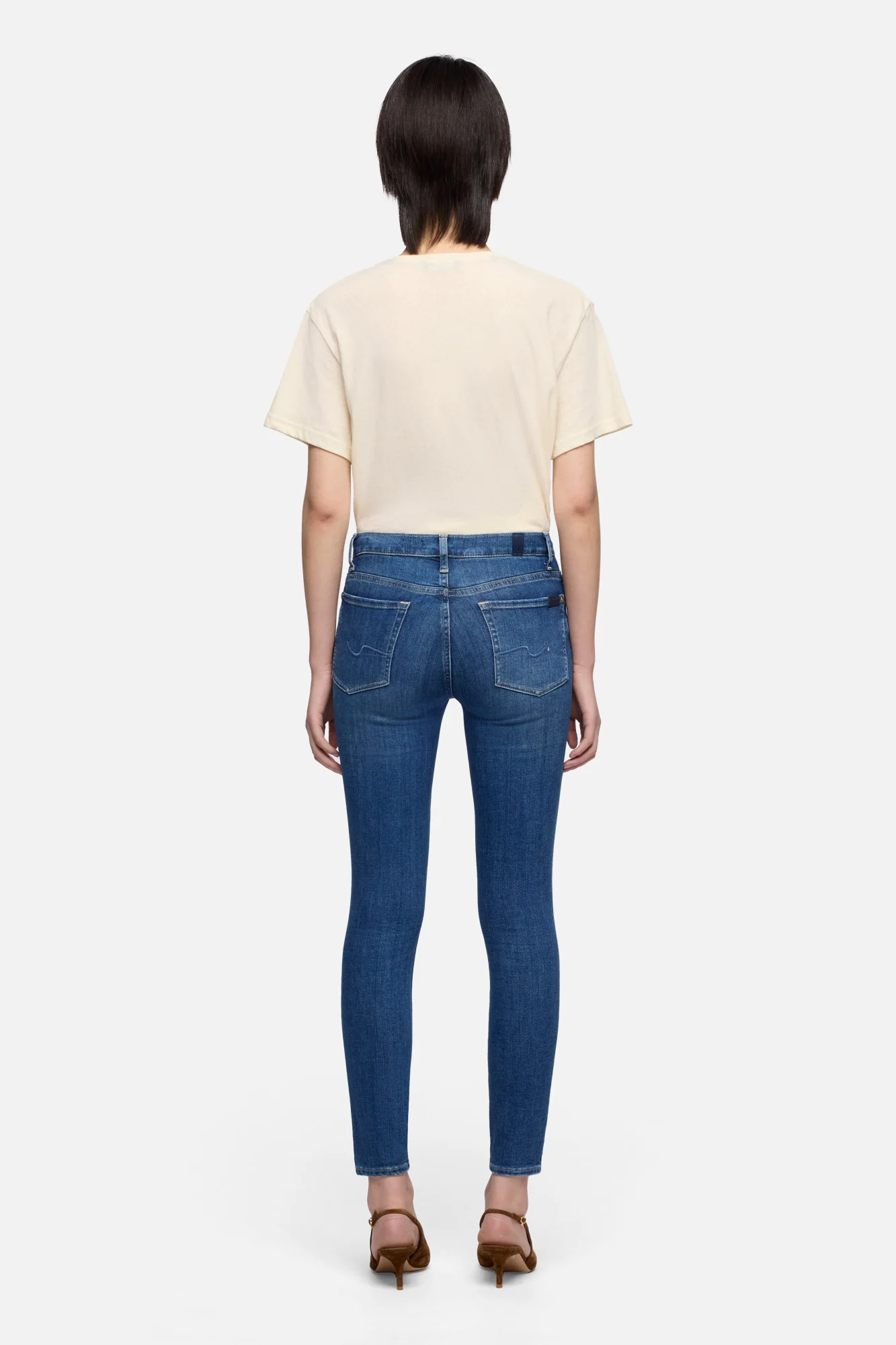 HIGH WAIST SKINNY CROP in Slim Illusion Saturday - Image 5